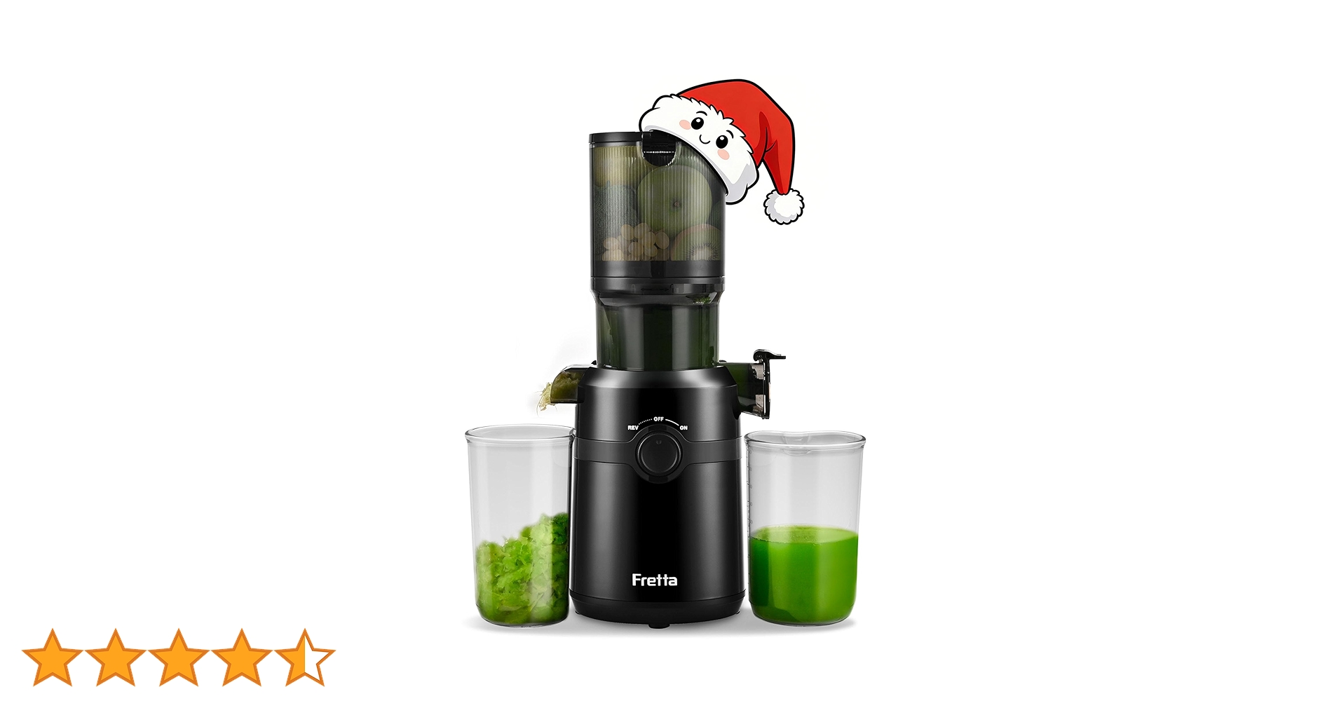 Amazon.co.jp: Fretta ジューサー 10.8cm広い投入口 1L大容量 スロー Amazon.co.jp: Fretta ジューサー 10.8cm広い投入口 1L大容量 スロー